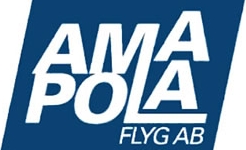 Logo of Amapola Flyg AB [HP/APF] airline